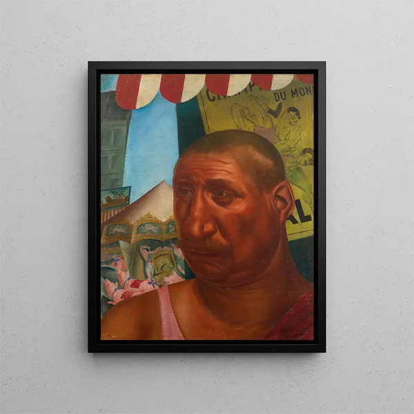 Lutteur - Alexandre Iacovleff — quadro incorniciato alla parete