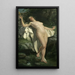 Riproduzione del dipinto Diane al suo bagno - Alexandre Jacques Chantron