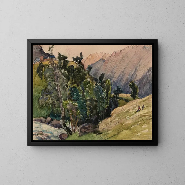 Carnet de dessins Pl13 - Alexandre Nozal — quadro incorniciato alla parete