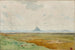 La baie del Mont-Saint-Michel con lo scoglio di Tombelaine - Alexandre Séguier — vista dell’opera