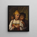 I mietitori - Alexei Venetsianov — quadro incorniciato alla parete