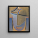 Serata Testa Astratta - Alexej von Jawlensky — quadro incorniciato alla parete