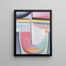 Symphonie astratta della testa rosa - Alexej von Jawlensky — quadro incorniciato alla parete