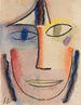 Tête de femme Femina - Alexej von Jawlensky — vista dell’opera