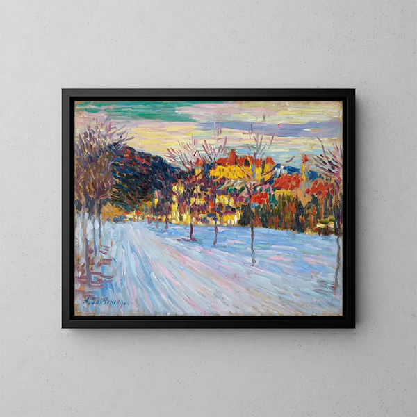 Donna - Alexej von Jawlensky — quadro incorniciato alla parete