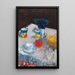 Tavola allestita - Alexej von Jawlensky — quadro incorniciato alla parete