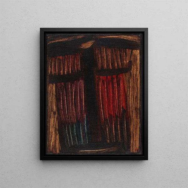 Grandes heures de méditation avant la naissance du Christ - Alexej von Jawlensky — quadro incorniciato alla parete