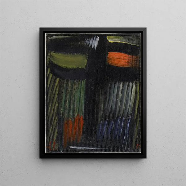 Meditazione N° 133 - Alexej von Jawlensky — quadro incorniciato alla parete