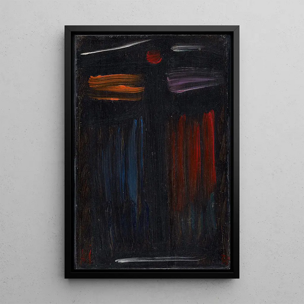 Meditazione n° 33 - Alexej von Jawlensky — quadro incorniciato alla parete