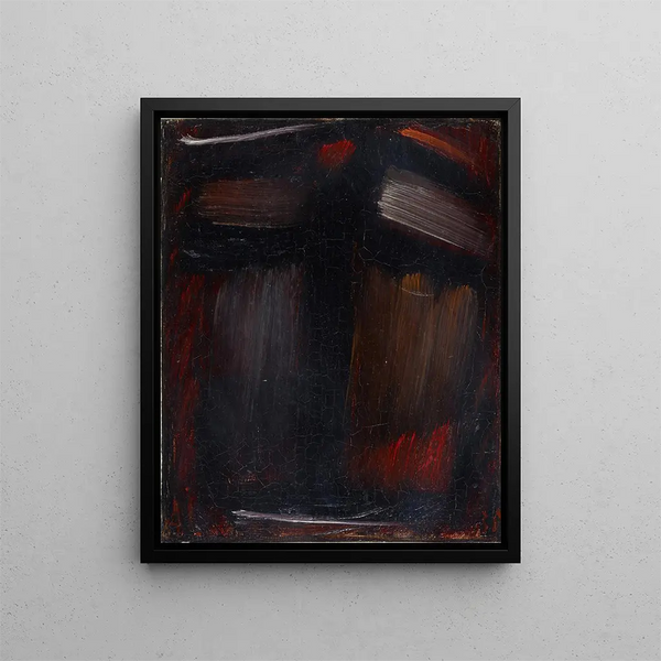 Meditazione N° 57 - Alexej von Jawlensky — quadro incorniciato alla parete