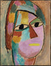 Tête mystique - Alexej von Jawlensky — vista dell’opera
