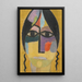 Riproduzione del dipinto Tête mystique aile de corbeau IV - Alexej von Jawlensky