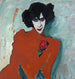 Ritratto del ballerino Alexandre Sacharoff - Alexej von Jawlensky — vista dell’opera