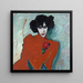 Ritratto del ballerino Alexandre Sacharoff - Alexej von Jawlensky — quadro incorniciato alla parete