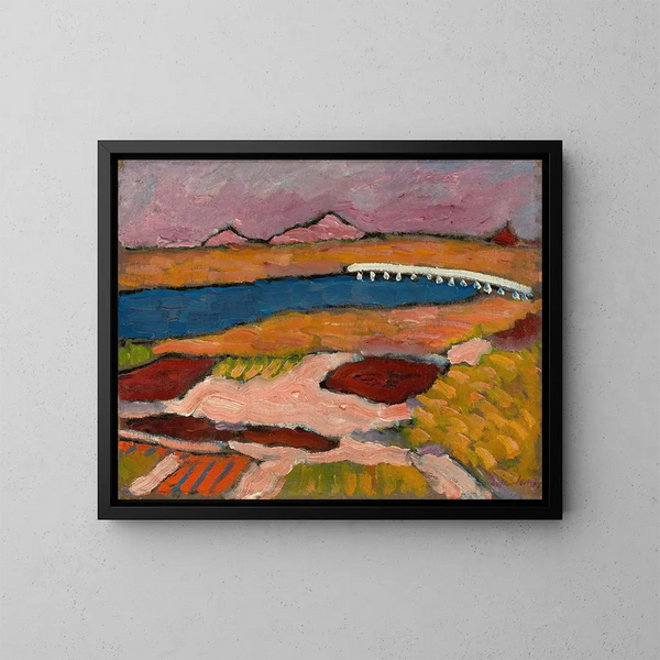 Prerow, nella Pomerania - Alexej von Jawlensky — quadro incorniciato alla parete