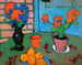 Nature morte con fiori e arance - Alexej von Jawlensky — vista dell’opera
