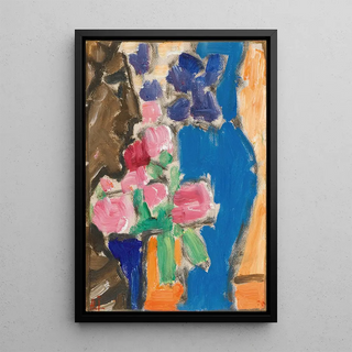 Alexej von Jawlensky - Still Life Flower Still Life With Vase And Figure SemiProfile.webp