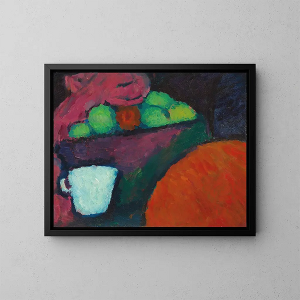 Natura morta con tazza - Alexej von Jawlensky — quadro incorniciato alla parete