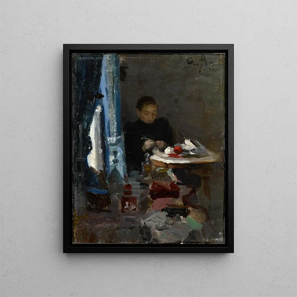 La mère des artistes - Alexej von Jawlensky — quadro incorniciato alla parete