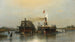 Vapeur sur le Don - Alexey Petrovich Bogolyubov — vista dell’opera