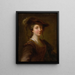 Ritratto di una Signora Si Dice Louise Julie De Nesle Contessa Di Mailly - Alexis Grimou — quadro incorniciato alla parete