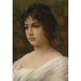 Ritratto di una giovane ragazza - Alfonso Savini — vista dell’opera