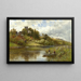 Belaugh sur la Bure, Norfolk - Alfred Augustus Glendening — quadro incorniciato alla parete