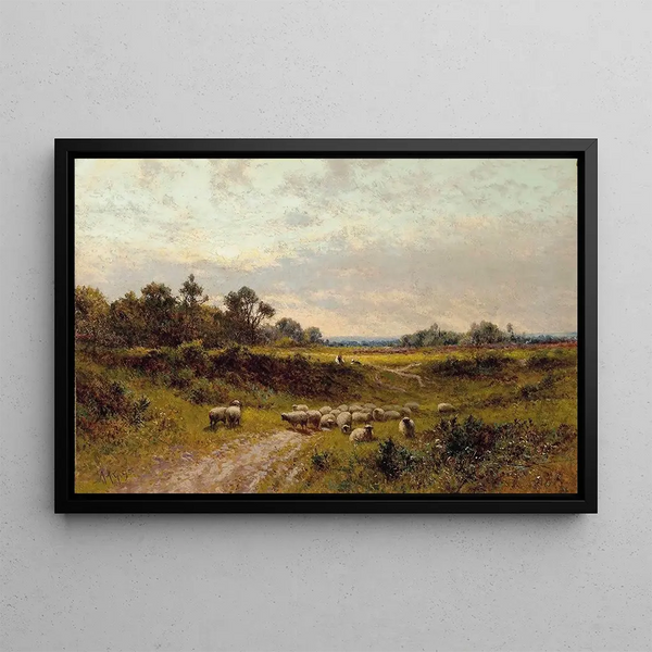 Alfred Augustus Glendening - On Wilmington Common Kent.webp