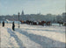 Scène d'hiver depuis le front de mer de Stockholm - Alfred Bergström — vista dell’opera