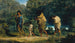 Indiani della Louisiana che camminano lungo un bayou - Alfred Boisseau — vista dell’opera
