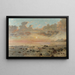 Bord de mer, sole nascente - Alfred Casile — quadro incorniciato alla parete
