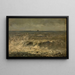 Mare agitato - Alfred de Knyff — quadro incorniciato alla parete