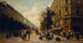 Coda alla porta di un negozio di alimentari all'angolo tra via Réaumur e viale Sébastopol a novembre 1870 - Alfred Decaen — vista dell’opera