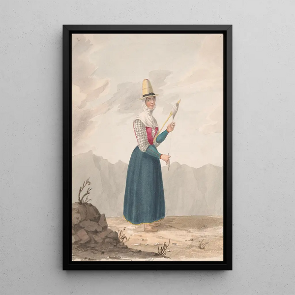 Riproduzione del dipinto Fille de Hierro - Alfred Diston