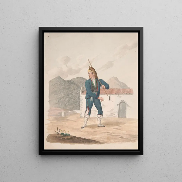La Palma - Alfred Diston — quadro incorniciato alla parete