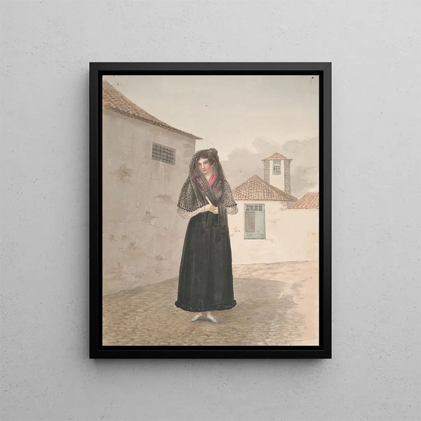 Robe d'église pour dames - Alfred Diston — quadro incorniciato alla parete