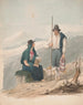 Uomo e donna di Chasna Tenerife - Alfred Diston — vista dell’opera