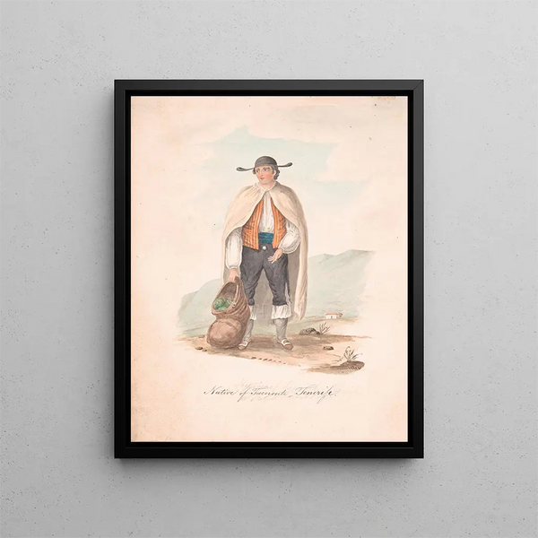 originale di Tacoronte Tenerife - Alfred Diston — quadro incorniciato alla parete