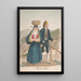 Habitants de La Palma - Alfred Diston — quadro incorniciato alla parete