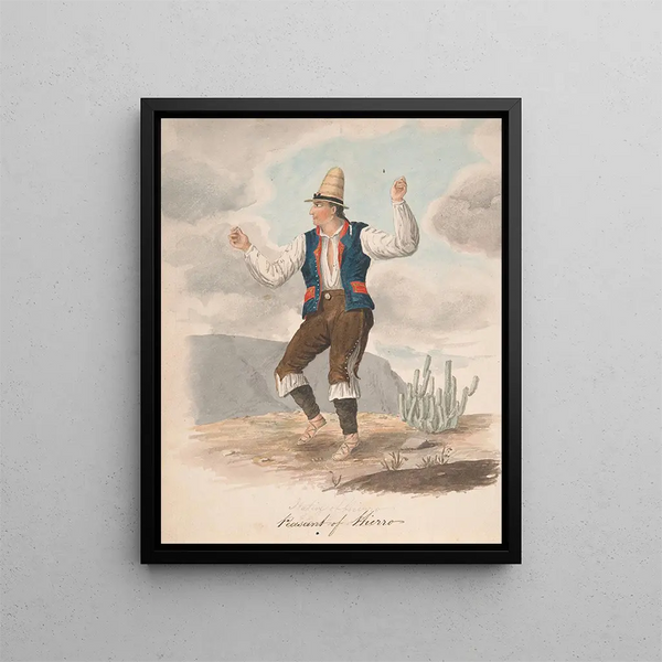 Paysan de Hierro - Alfred Diston — quadro incorniciato alla parete