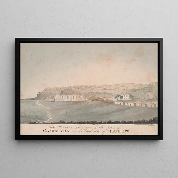 Alfred Diston - The Convent and Part of the Town of Candelaria on the south side of Tenerife.webp