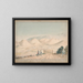 Vista della città di San Cristoval de la Laguna dalla strada di Las Mercedes - Alfred Diston — quadro incorniciato alla parete
