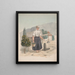 Donna di El Miradero Tenerife - Alfred Diston — quadro incorniciato alla parete