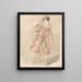 Una ballerina - Alfred Edward Chalon — quadro incorniciato alla parete