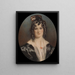 Mme Mary Cawse - Alfred Edward Chalon — quadro incorniciato alla parete
