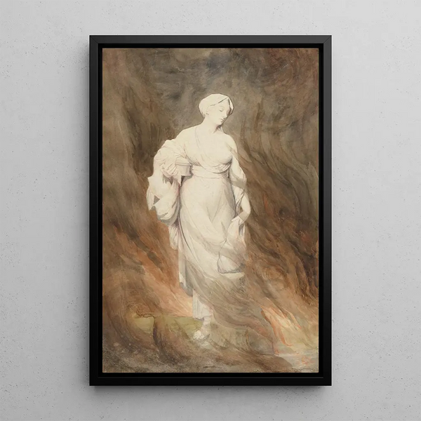 Riproduzione del dipinto La Femme de Loth - Alfred George Stevens