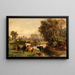 La rive du fleuve - Alfred Grey — quadro incorniciato alla parete