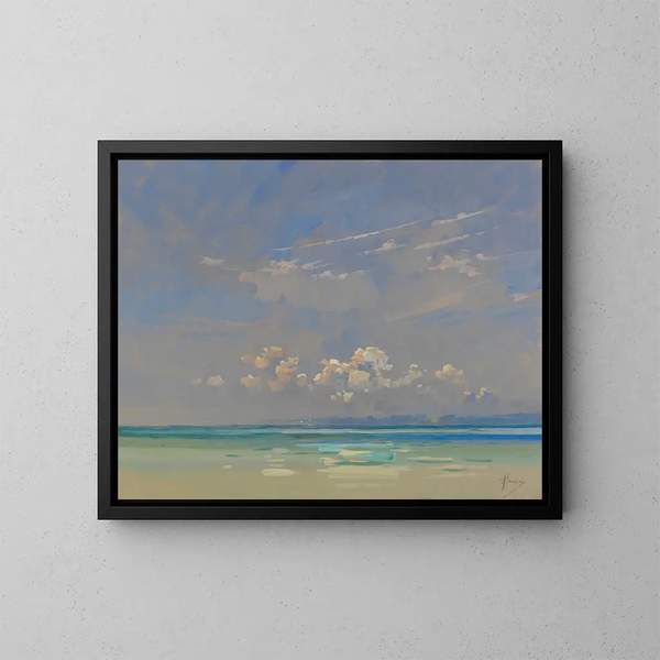 Chiemsee - Alfred Haushofer — quadro incorniciato alla parete