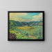 Paesaggio renano - Alfred Helberger — quadro incorniciato alla parete