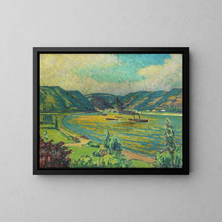 Alfred Helberger - Rheinlandschaft.webp